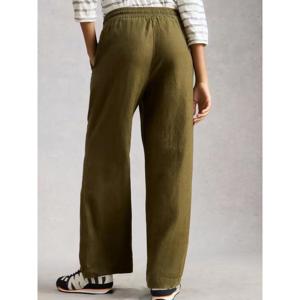 White Stuff Ally Linen Wide Leg Trouser